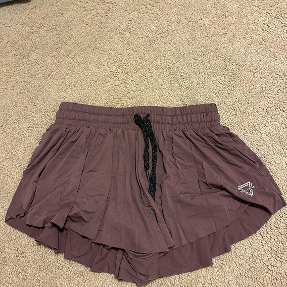 keiki kona Shorts Keiki Kona Purple Ruffle Shorts Poshmark